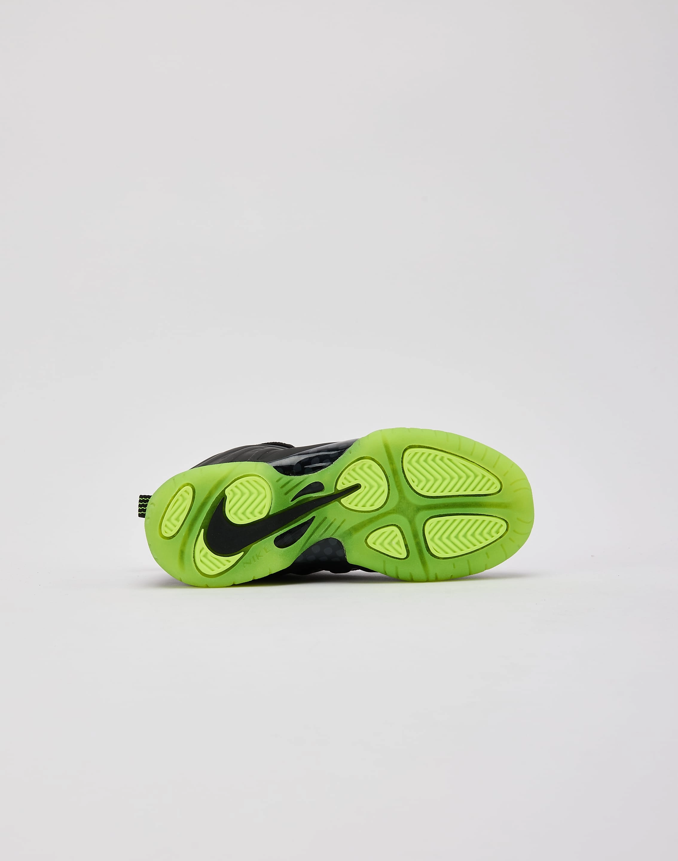 Handcrafted Stitching Details Nike Little Posite One 'Black Volt' Pre-School