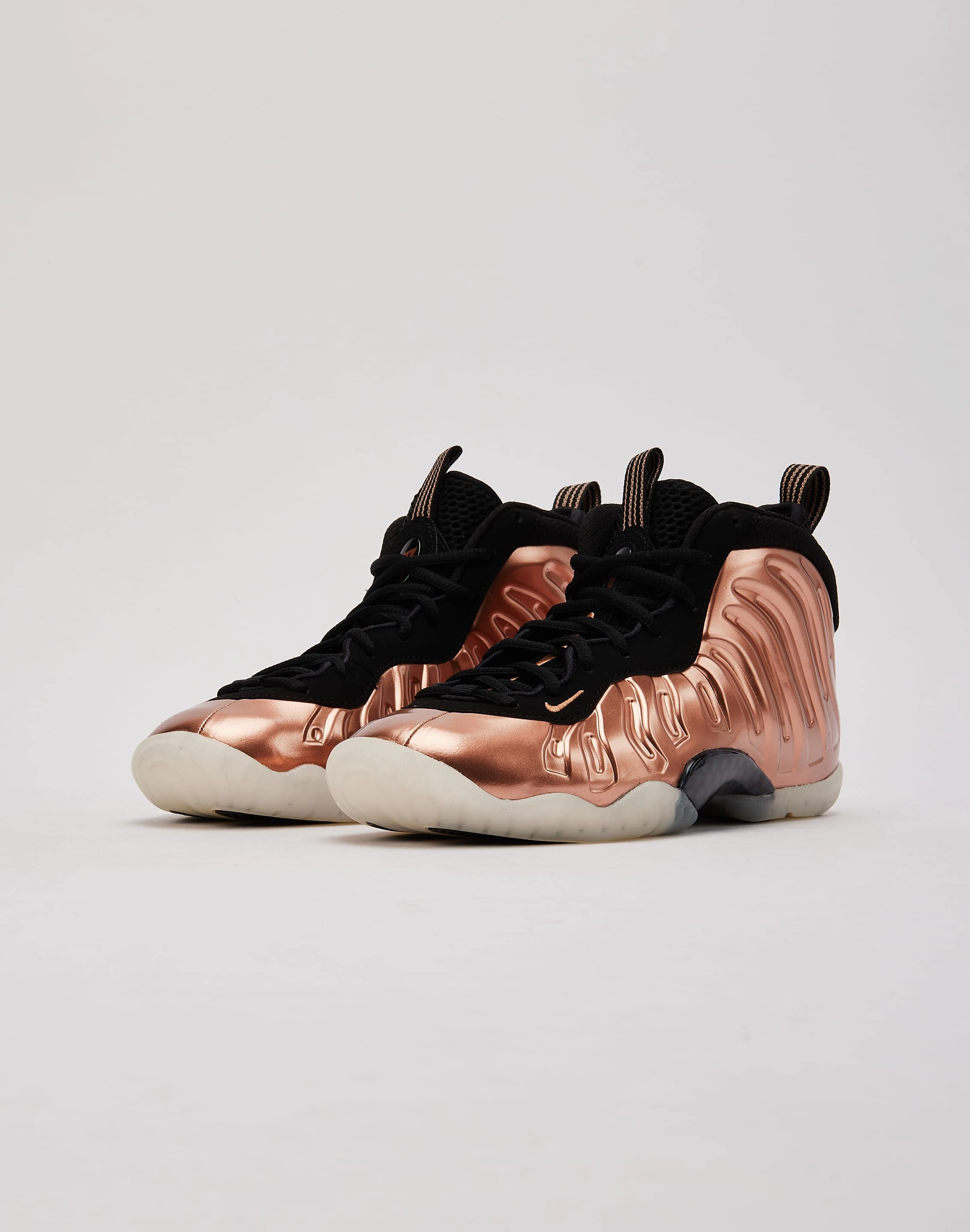 Nike Little Posite One 'Metallic Copper' Grade-School Foot Health