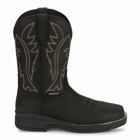 Smooth Surface Nitread 11 Inch Waterproof Nano Composite Toe Work Boots