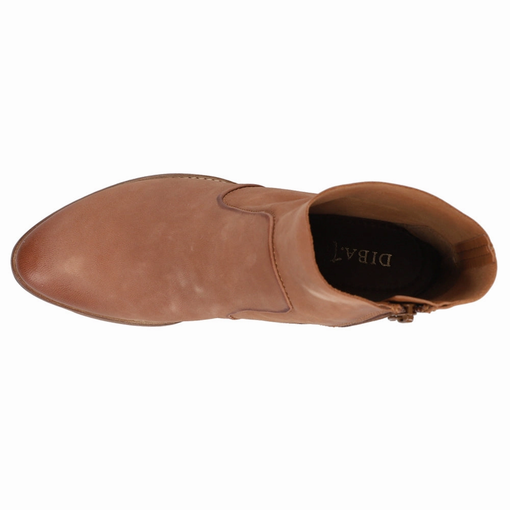 Majestic Zippered Round Toe Booties Fashionable Utility Warm Interior