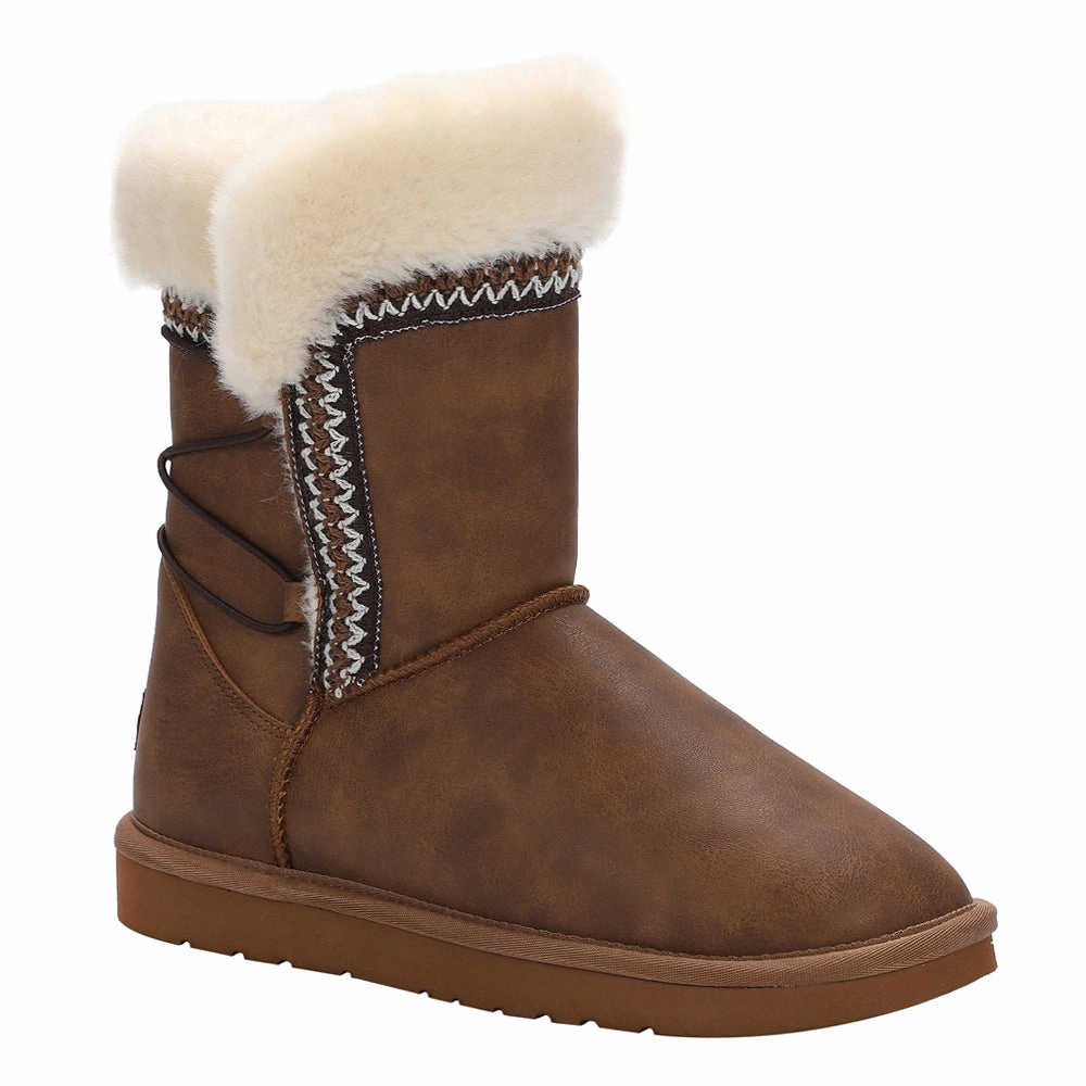 Stable base Alma Round Toe Pull On Boots