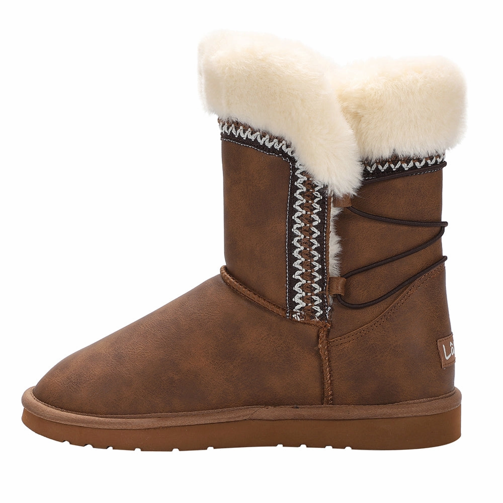 Alma Round Toe Pull On Boots Shock Absorbing River Crossing Cushion Build