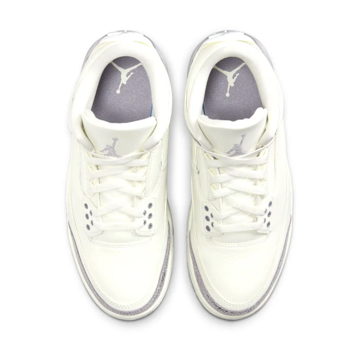 Wmns Air Jordan 3 Retro 'Sail Cement Grey' Ultra Cushion Foam