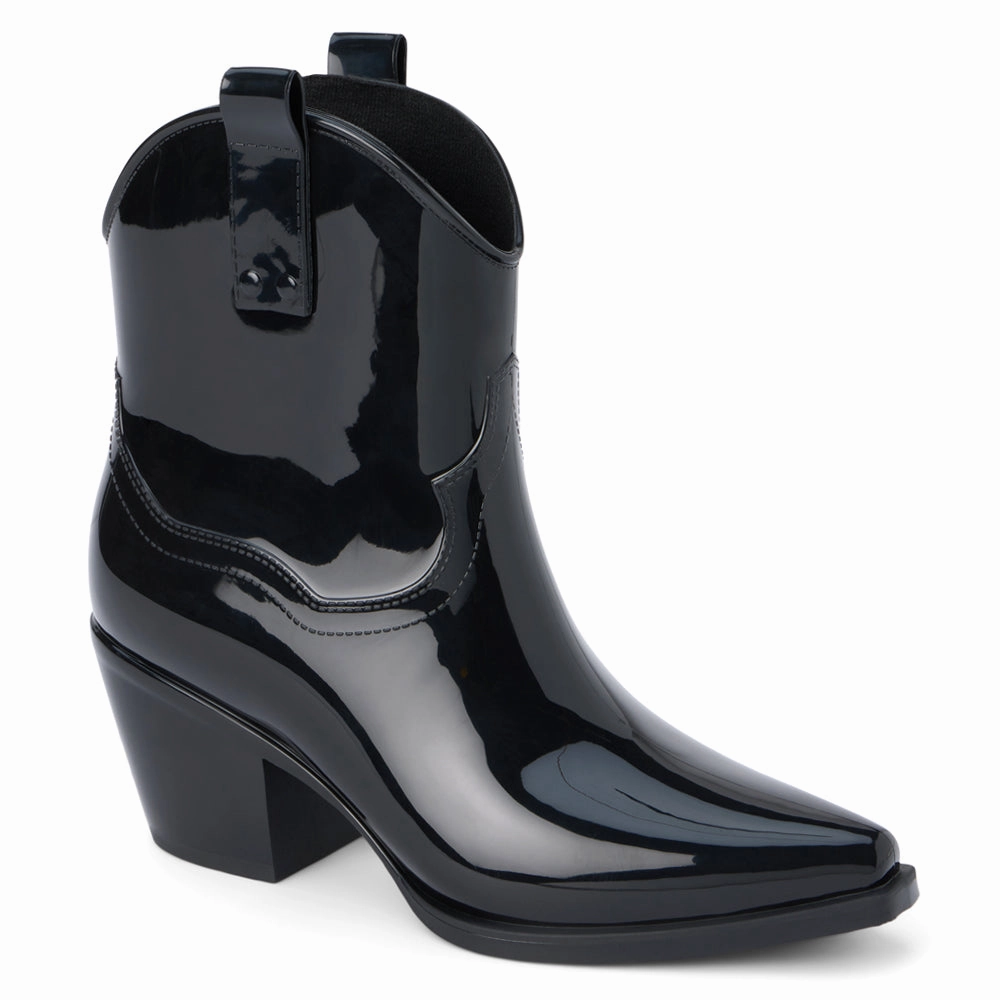 Oakley Pointed Toe Pull On Rain Booties Crisp Finish