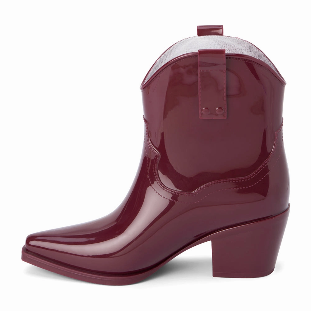 Oakley Pointed Toe Pull On Rain Booties Warm Core