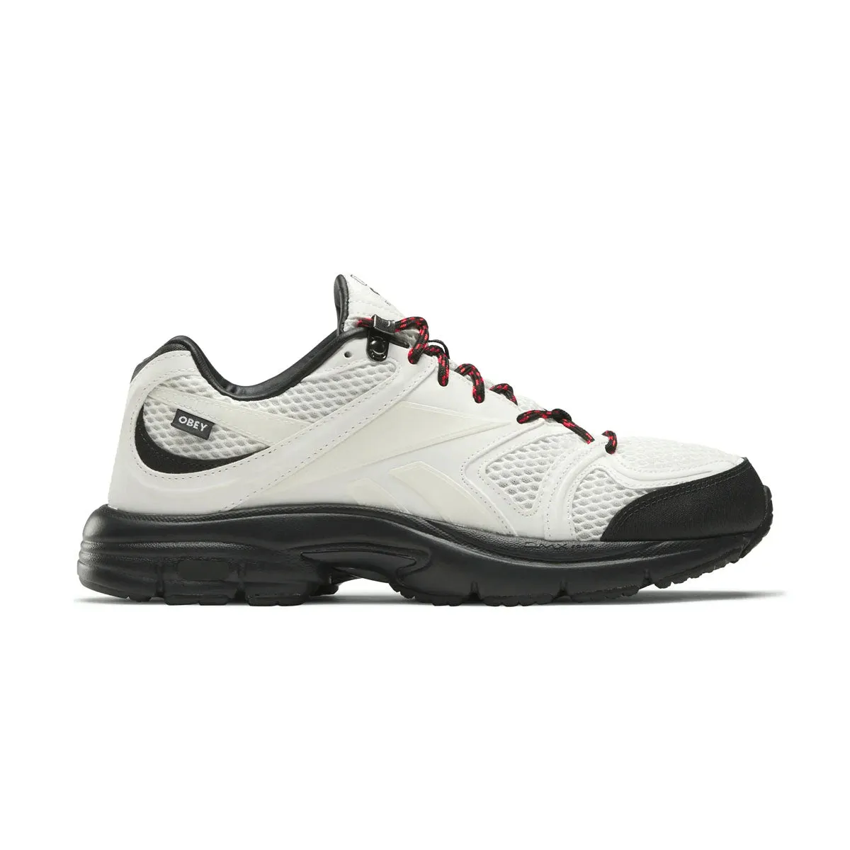 Slip On Mechanism   OBEY Premier Road Plus VI 'Chalk Black Red'