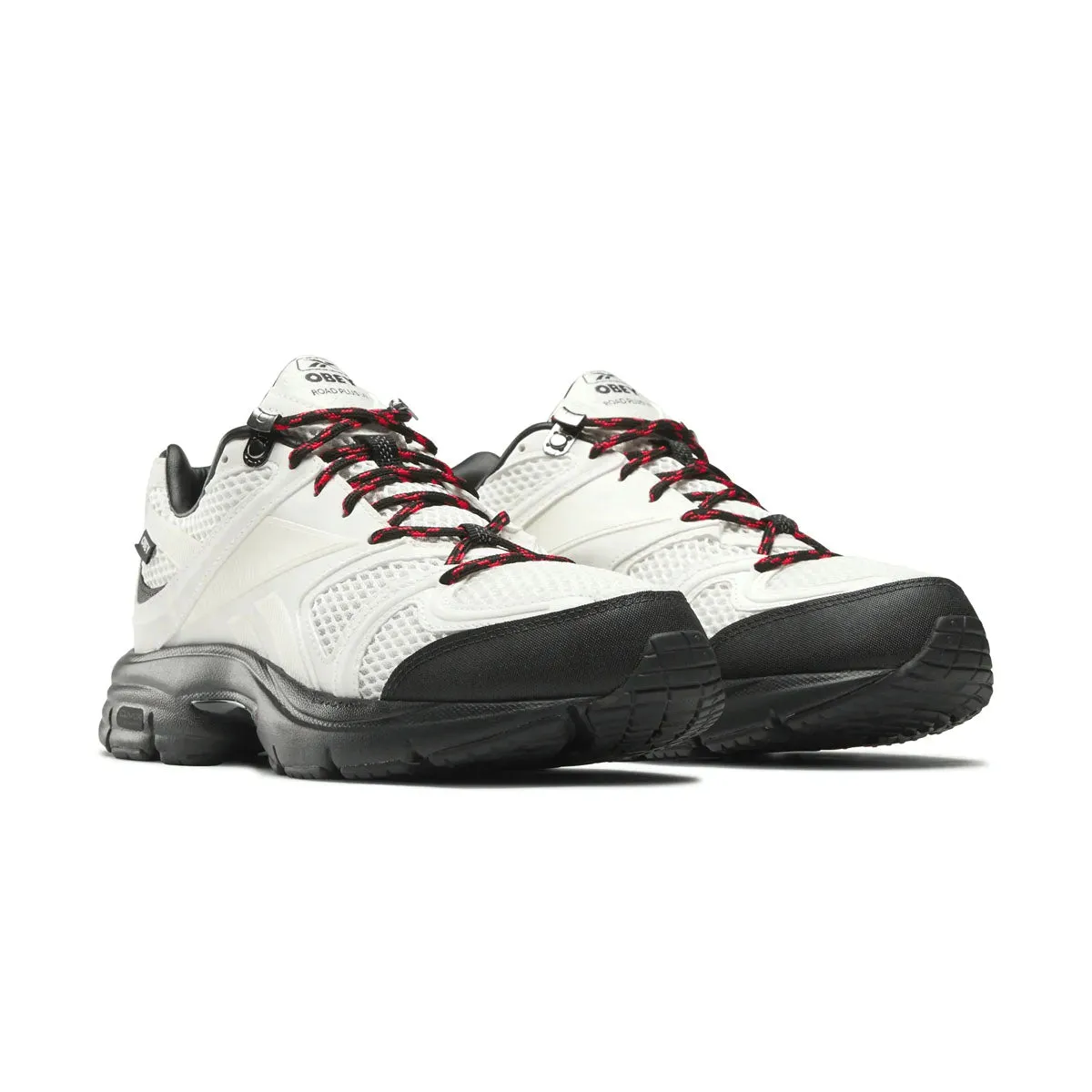 Casual Style User-Friendly   OBEY Premier Road Plus VI 'Chalk Black Red'