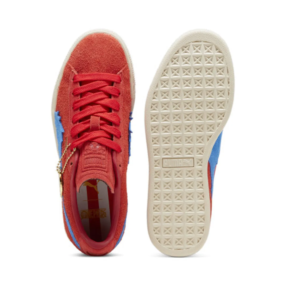 Cushioned heel   ONE PIECE Suede 'Buggy The Genius Jester'