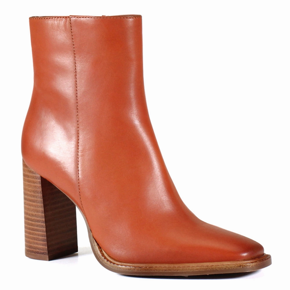 Key Switch Square Toe Zippered Booties TPU Outsole Warehouse Work