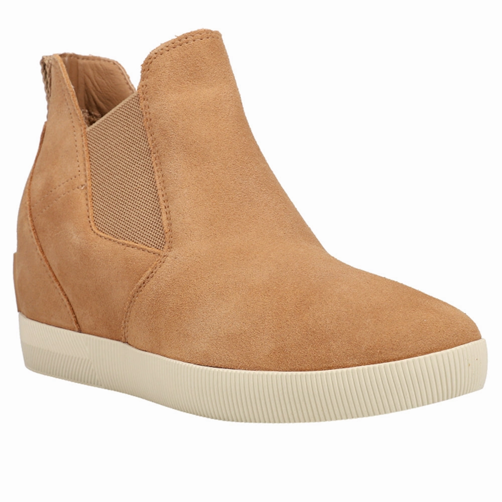 Out N About Slip-On Wedge Booties Love Pair Adjustable Fastening