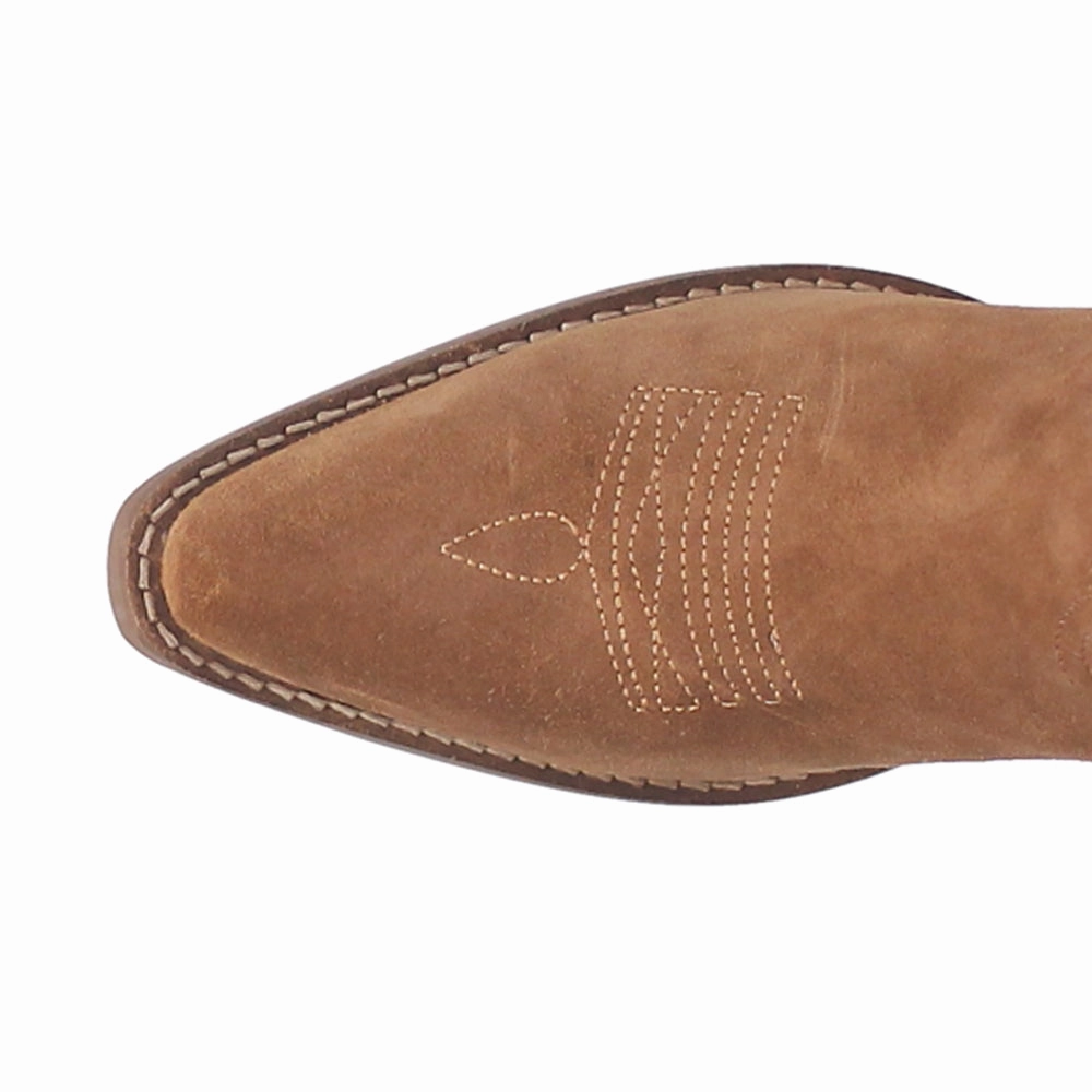 Out West Embroidered Snip Toe Cowboy Boots Versatile Performance Zip Up Style