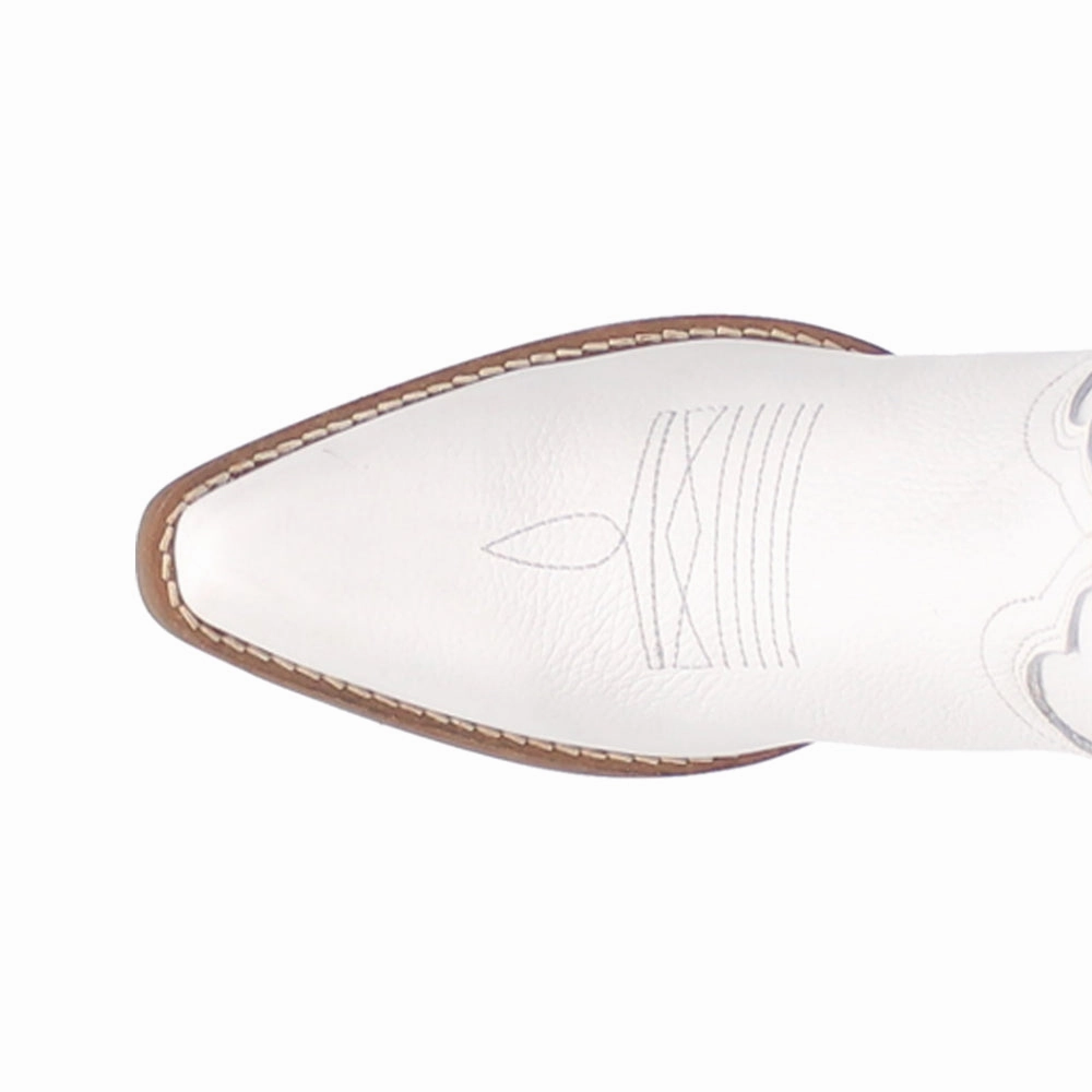 Brave Path Out West Embroidered Snip Toe Cowboy Boots