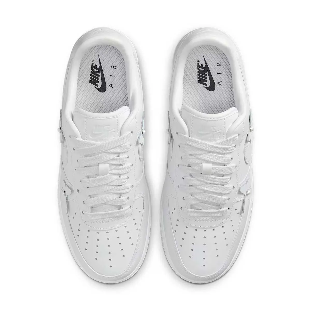 high - cut Glam stability Wmns Air Force 1 Low 'White Black'