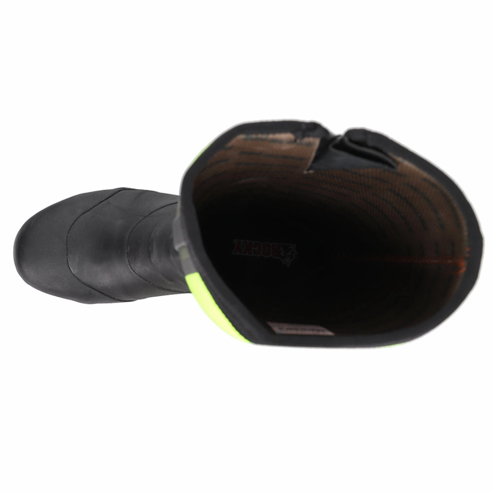 XRB 14.5 Inch Waterproof Steel Toe Work Boots Elastic Gaitor Integration Odor Resistant Material