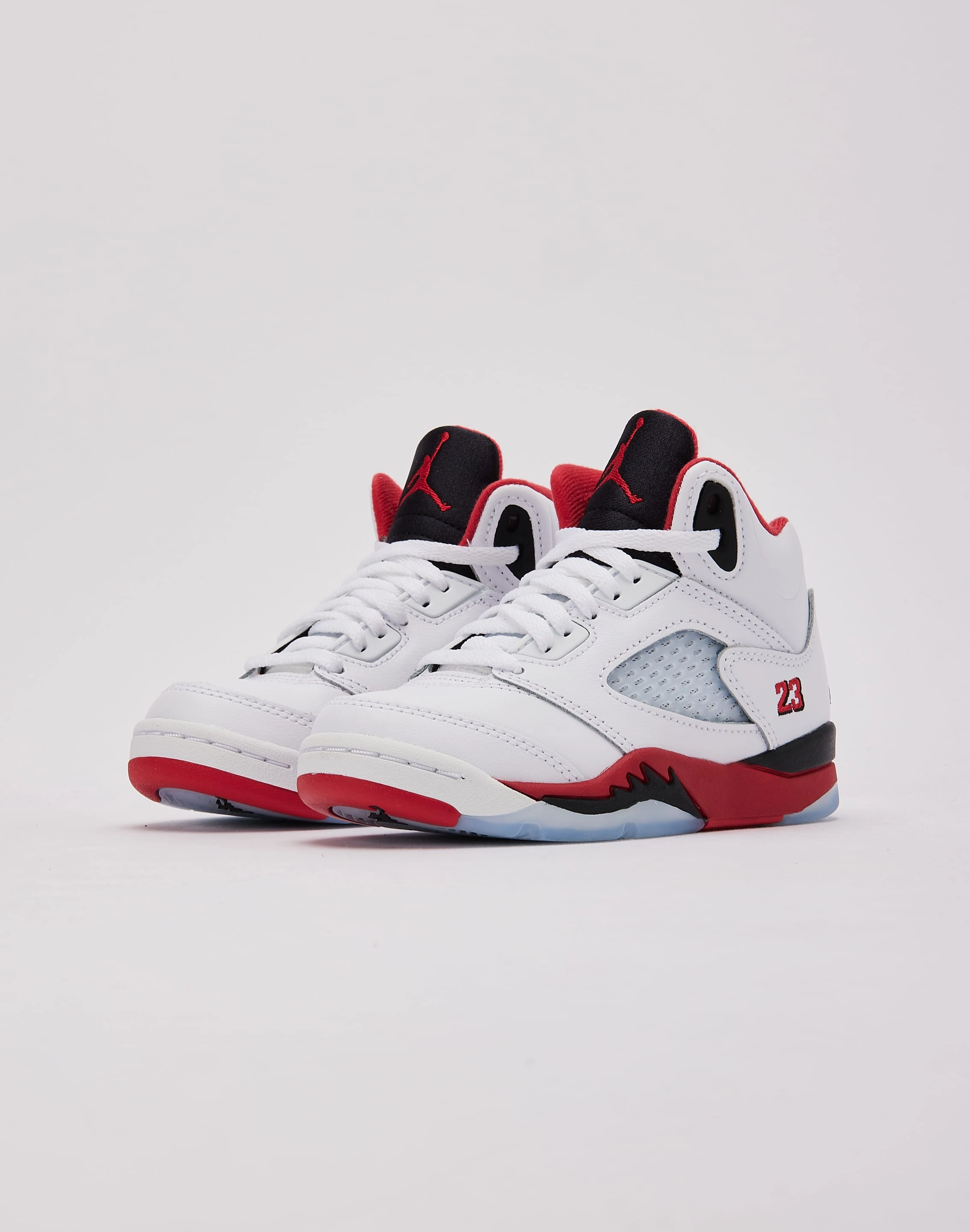 Dynamic Flex Sole Jordan Air Jordan 5 Retro 'Fire Red Black Tongue' Pre-School