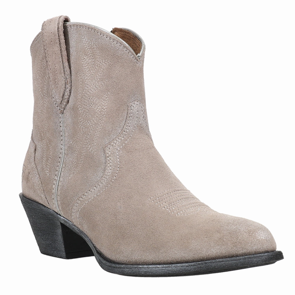 Harlan Round Toe Cowboy Booties Outdoor Use