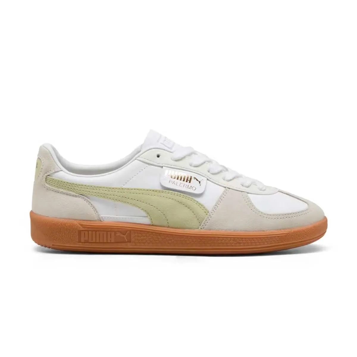 Sportswear Palermo Leather 'Puma White Pistachio Green'