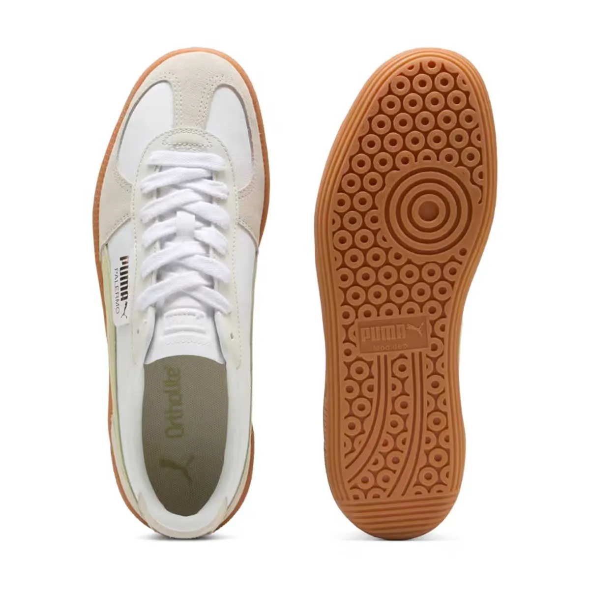 necessary usual Palermo Leather 'Puma White Pistachio Green'