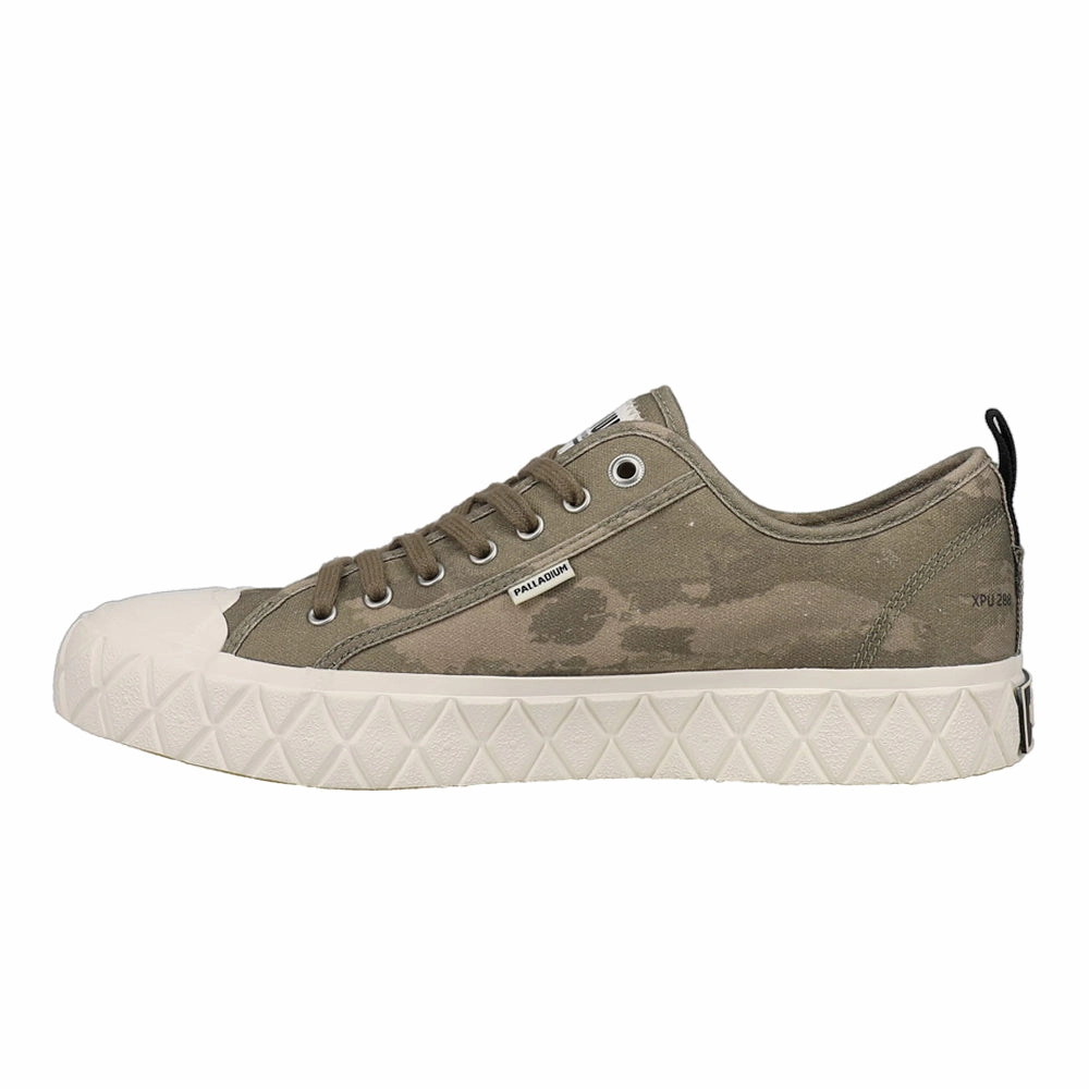 Palla Ace Lo Camo Lace Up Sneakers Impact Resistant Toe Cap