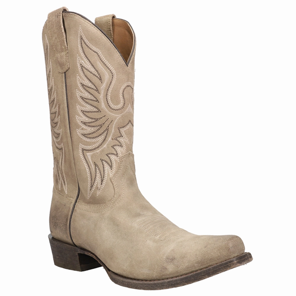 Circuit High Steeper Embroidered Square Toe Pull On Cowboy Boots Dependable Torsion Stability Bar