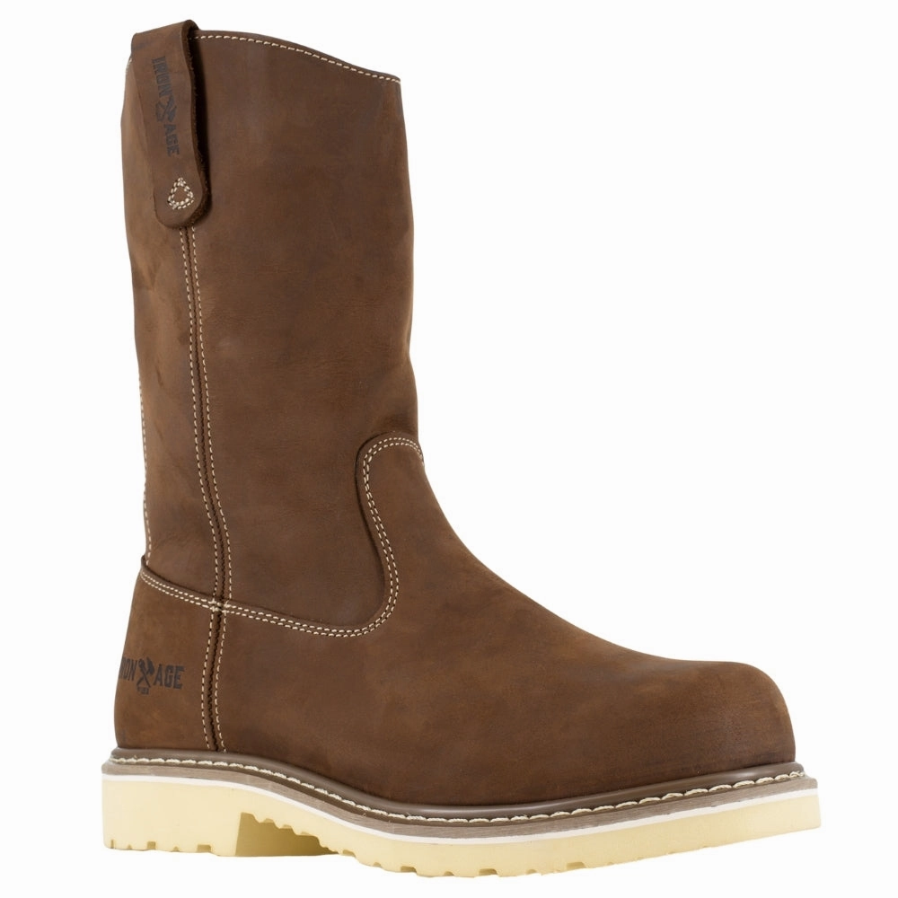 Solidifier 11 Inch Waterproof Composite Toe Work Boots hiker Dynamic Flex Points