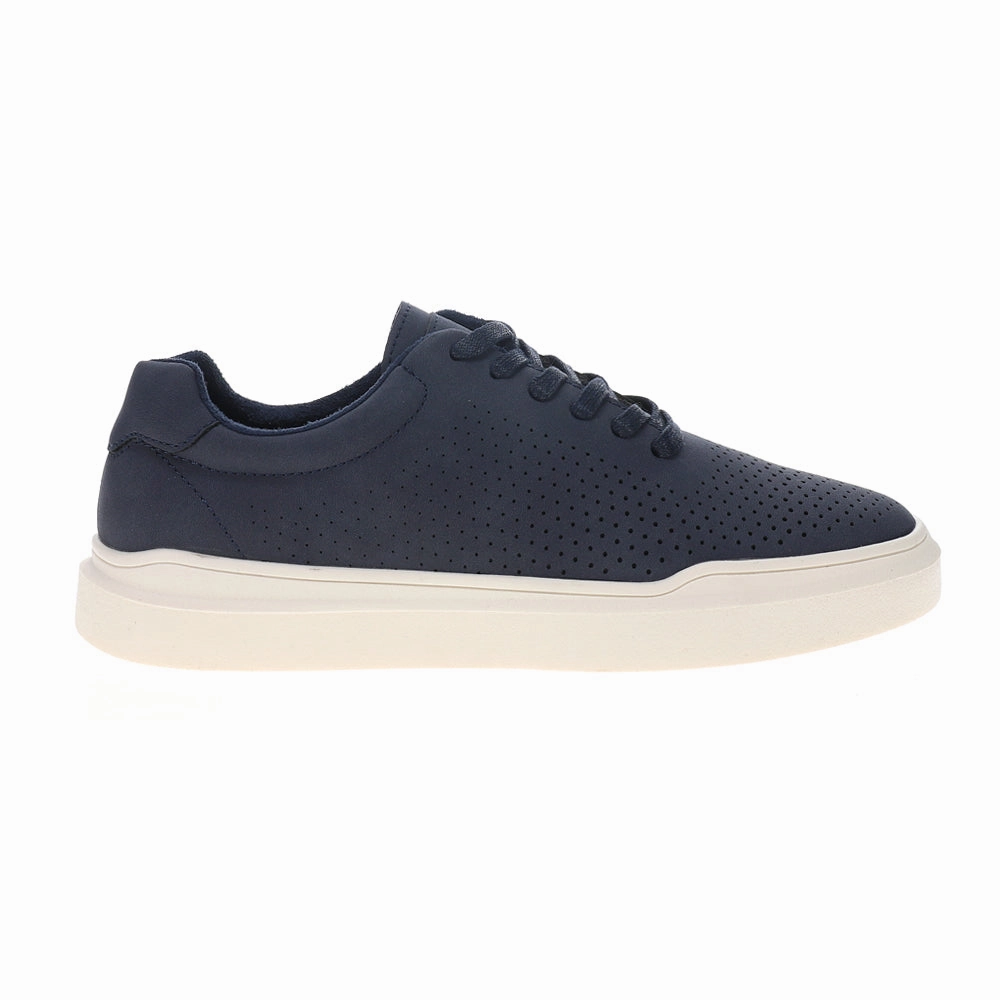 Superior Look Perforated Lace Up Sneakers