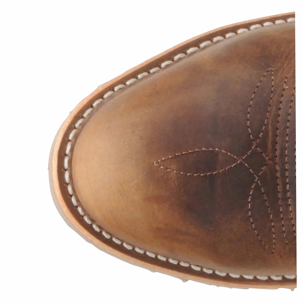 Endurance Dylan 12 Inch Embroidered Slip Resistant Steel Toe Work Boots