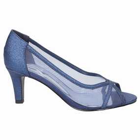 Picaboo Glitter Peep Toe Evening Pumps Quick clean