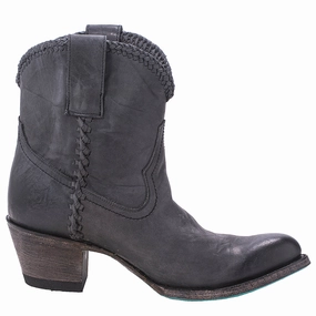 Plain Jane Braided Round Toe Cowboy Bootie Universal Style