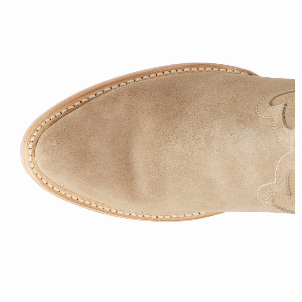 Plain Jane Round Toe Midi Zippered Cowboy Boot Smart Style