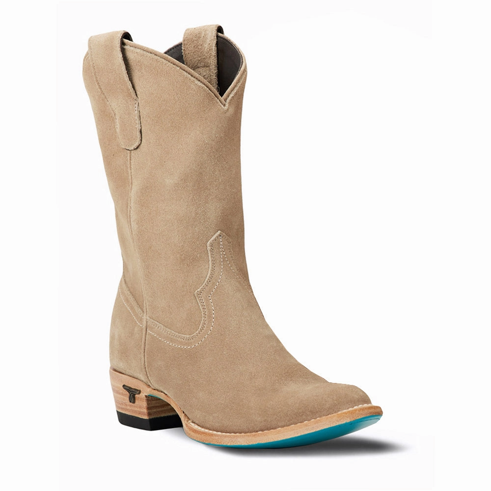 Plain Jane Round Toe Midi Zippered Cowboy Boot Winter Walk