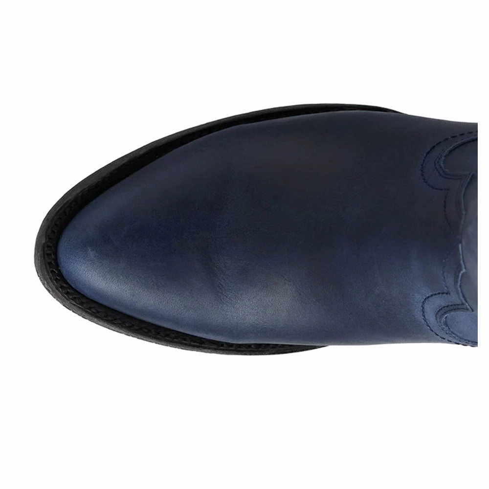 sweat-wicking Plain Jane Round Toe Midi Zippered Cowboy Boot