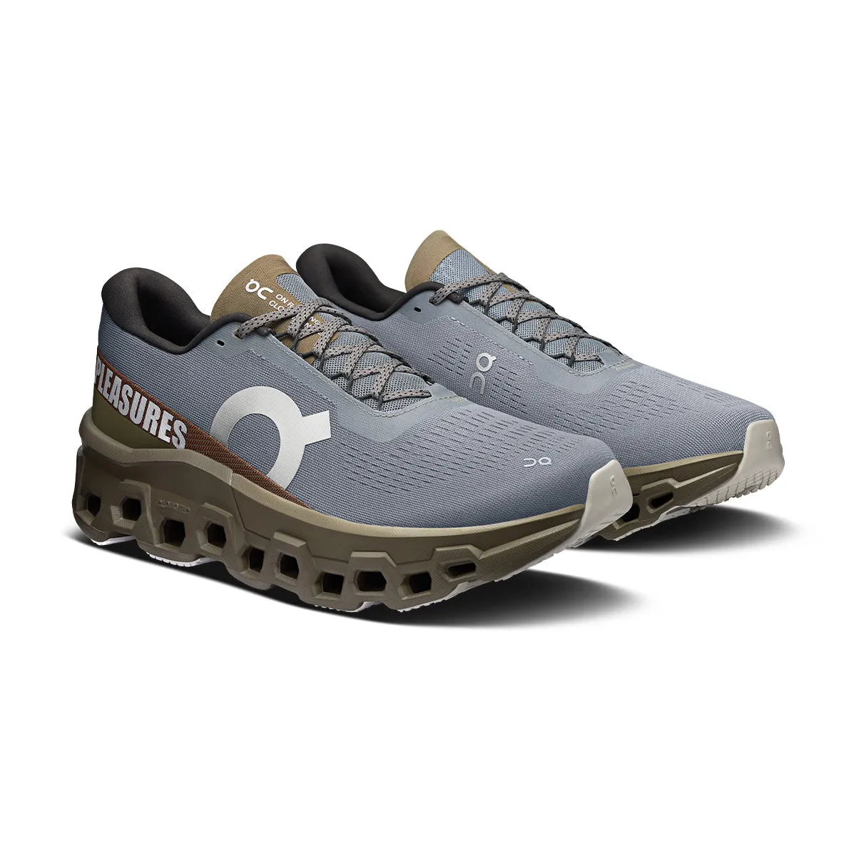 Streamlined Design   PLEASURES   The LOOP Running Supply Wmns Cloudmonster 2 'Mist Olive'