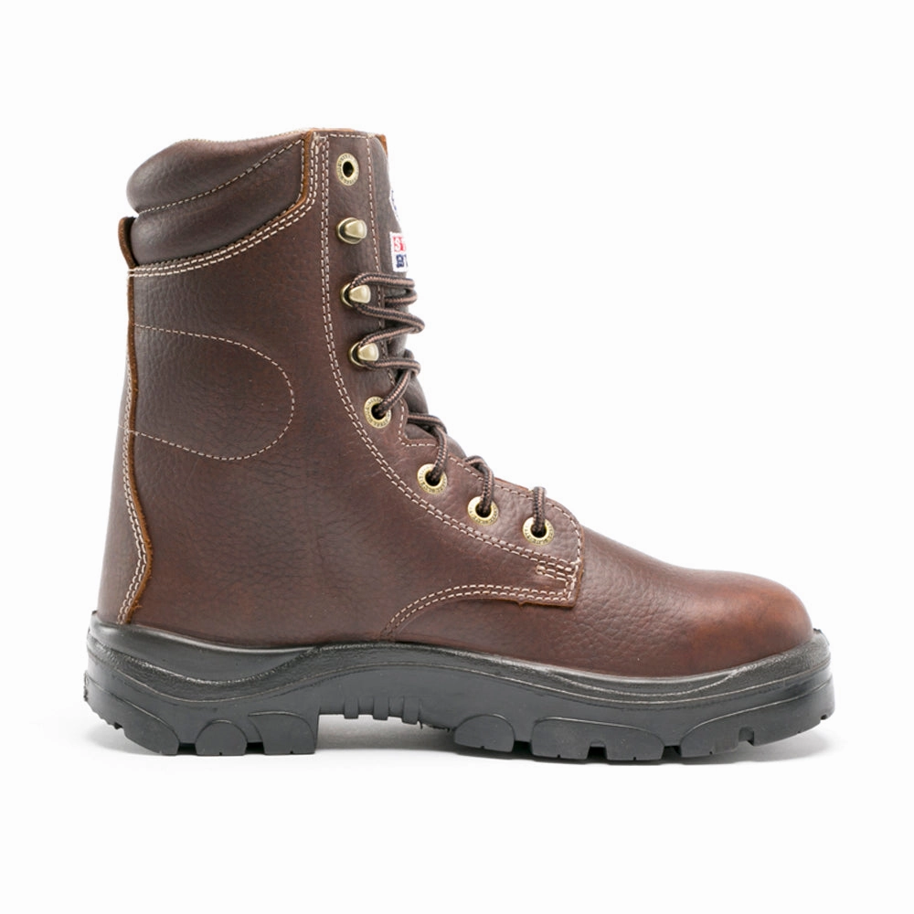 Portland 8 Inch Waterproof Soft Toe Work Boots fade - resistant wide - fit