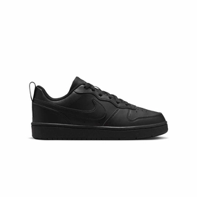 perforated design Endurance Court Borough Low Recraft 'Triple Black'