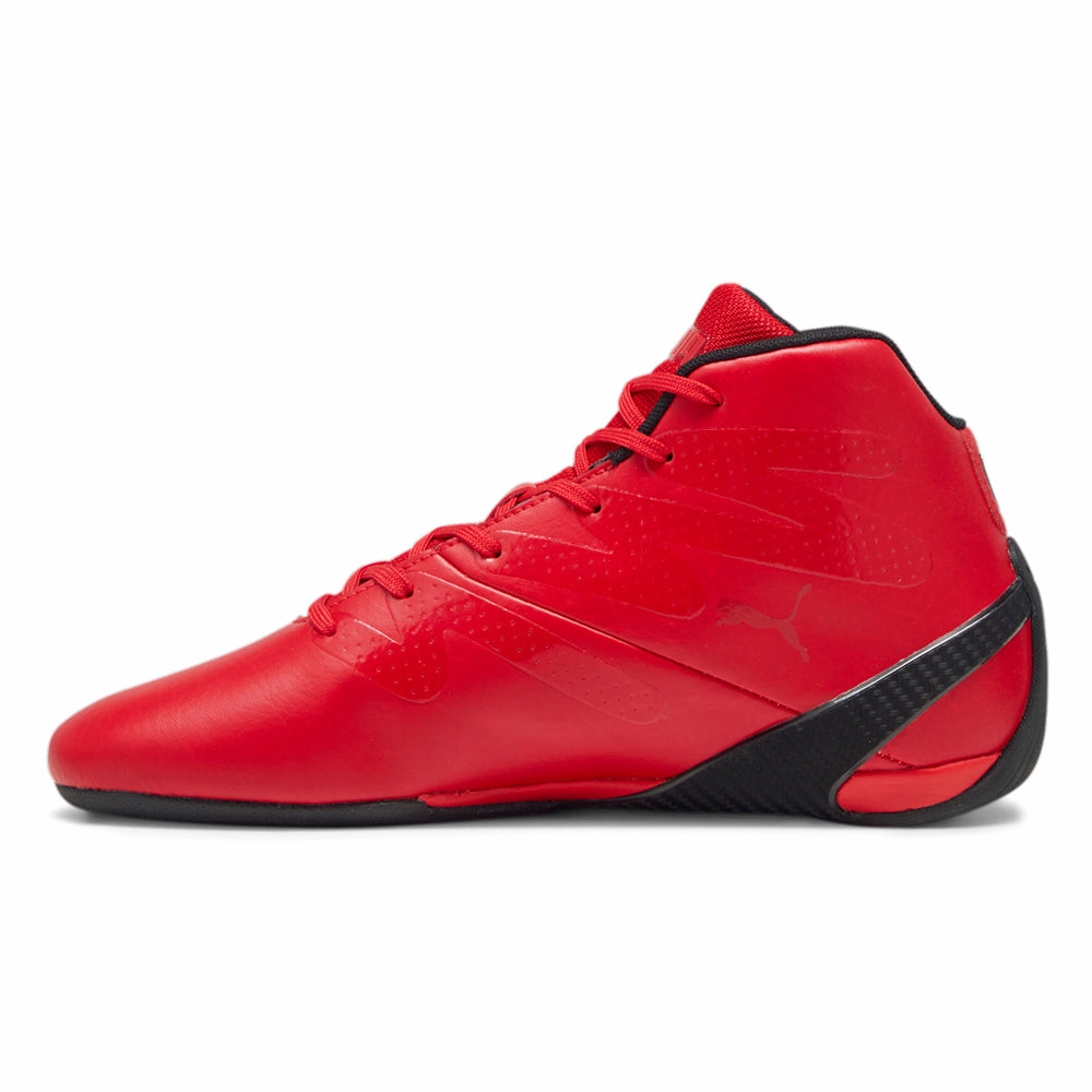 Scuderia Ferrari x Carbon Cat Mid Lace Up Sneakers All-weather breathability