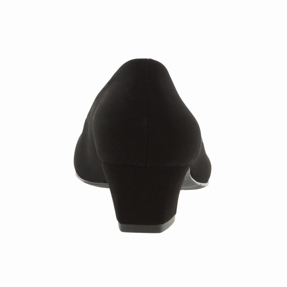 Prim Round Toe Block Heel Pumps Lounge Meeting Evening Formal