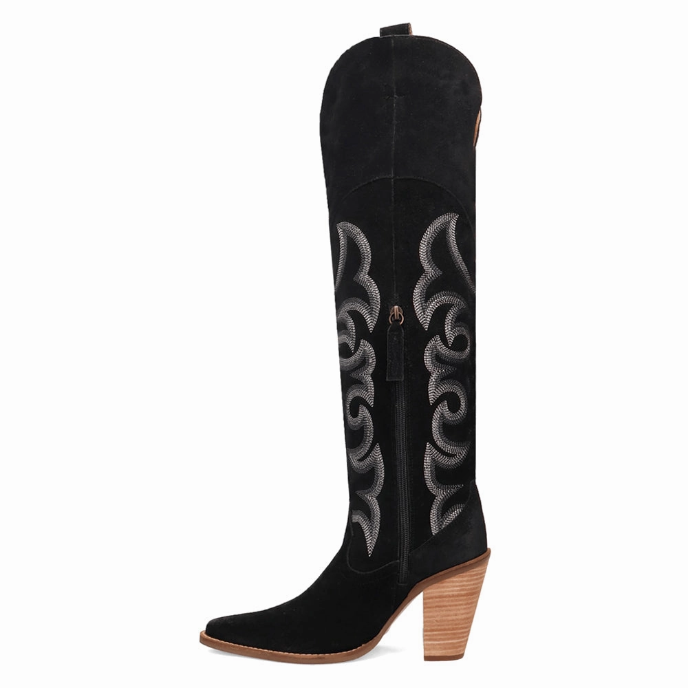 Flex Groove Design Lightweight Fit Primadonna Embroidered Snip Toe Zippered Cowboy Boots