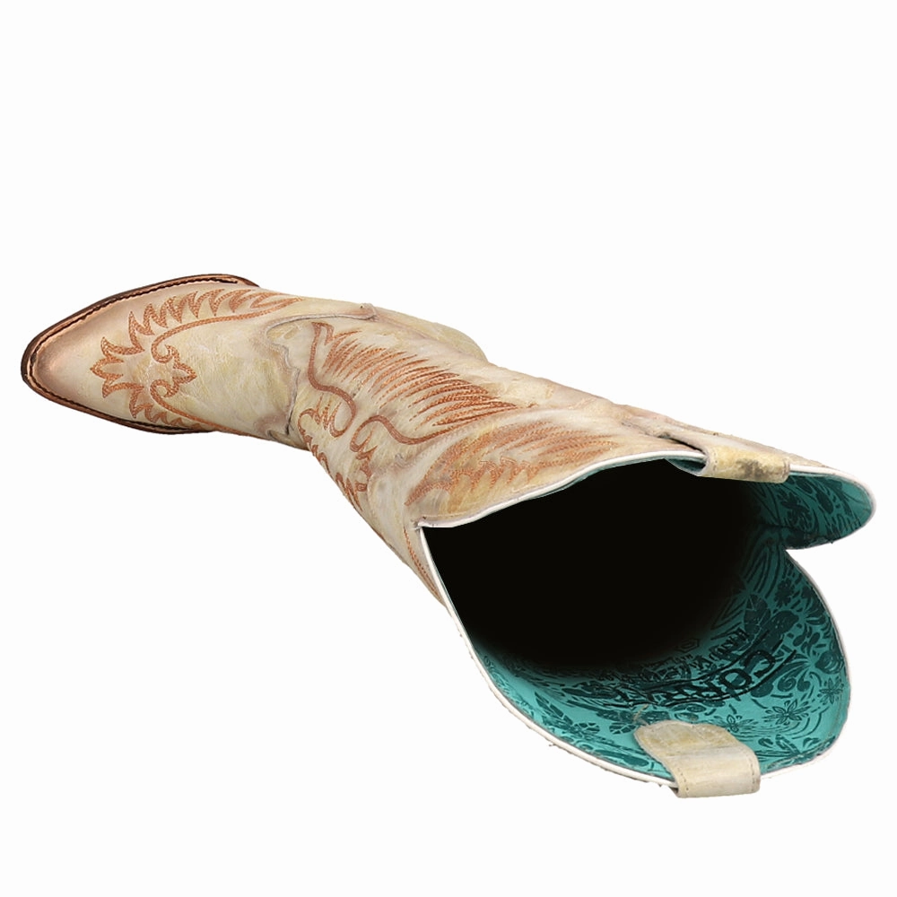 Waterproof Cold Weather Commuter Premium Performance Embroidered Tall Top Round Toe Cowboy Boots