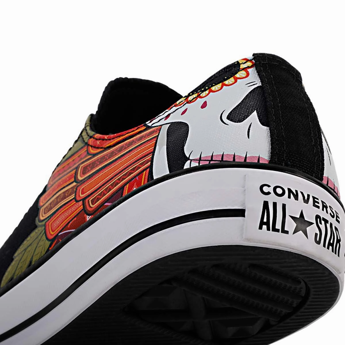 Chuck Taylor All Star Low 'Dia De Los Muertos' lace - up Padded chic