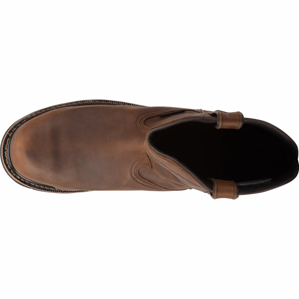 Pulley 10 Inch Waterproof Met Guard Composite Toe Work Boots Sturdy