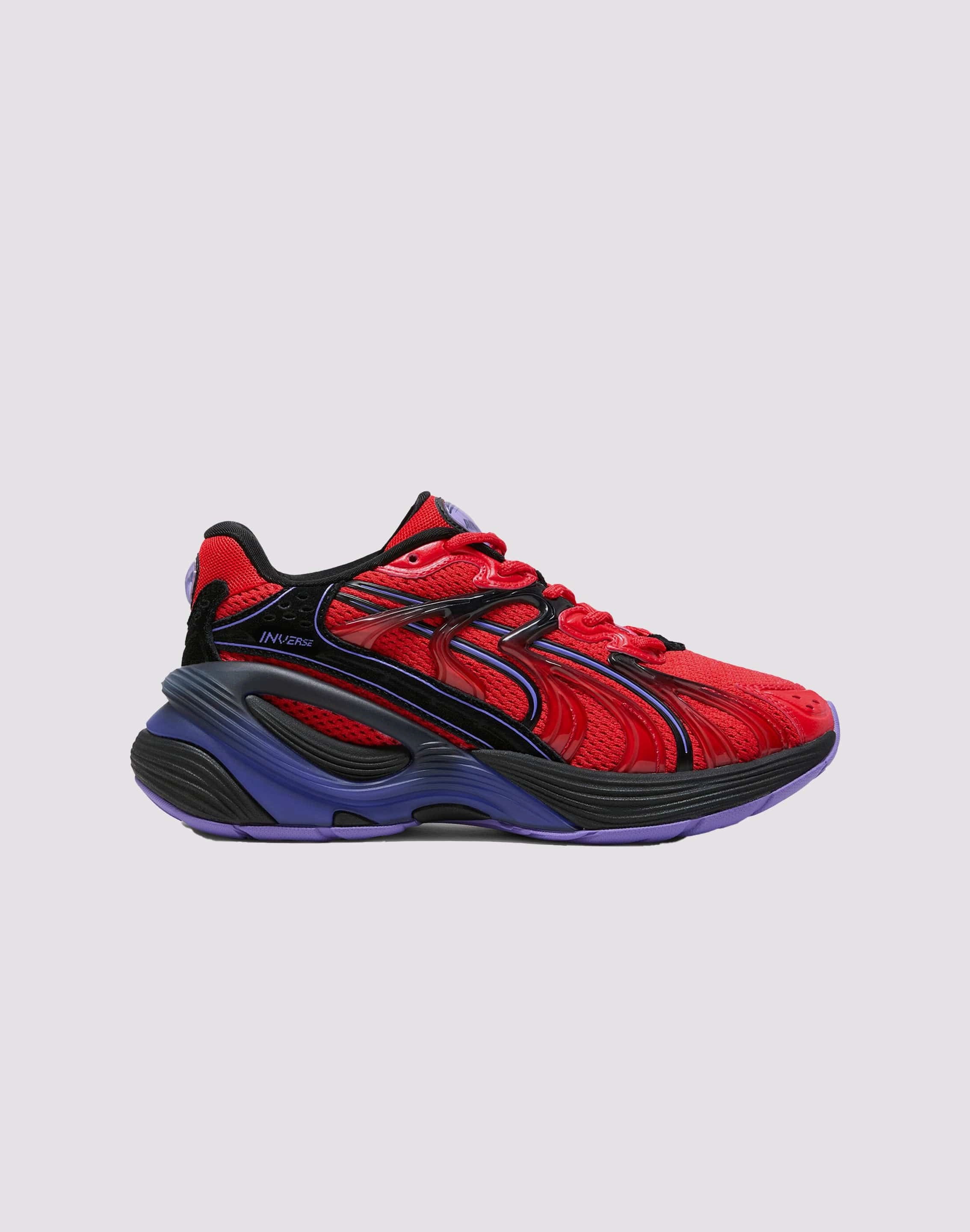 Impact Diffusion Technology Puma Inverse Chrome "Red/Dark Amethyst" Grade School Kids'