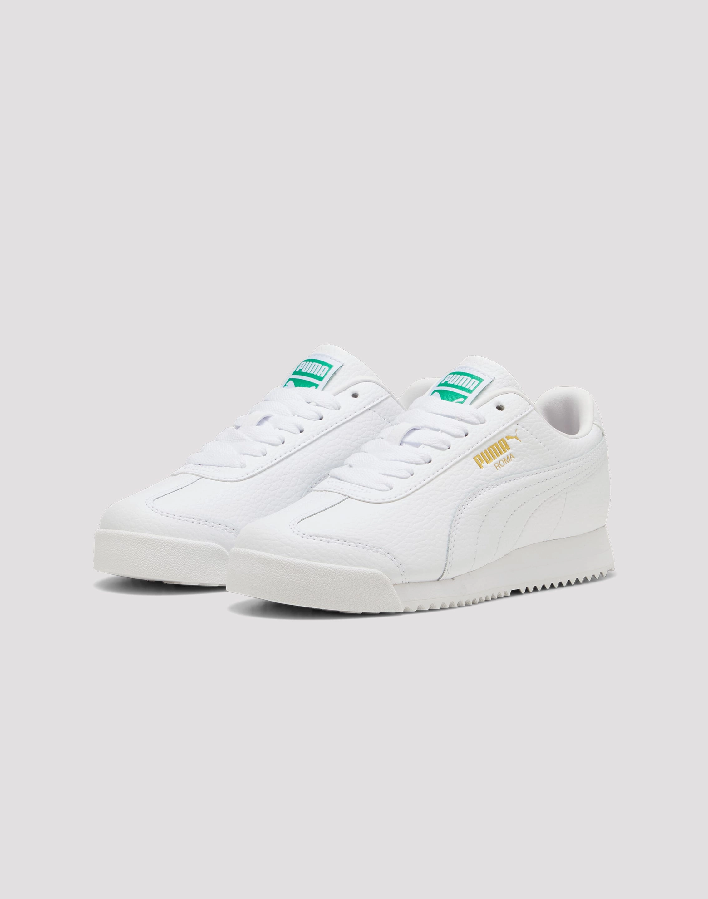 all - weather form Puma Roma Grade School Kids' "White"