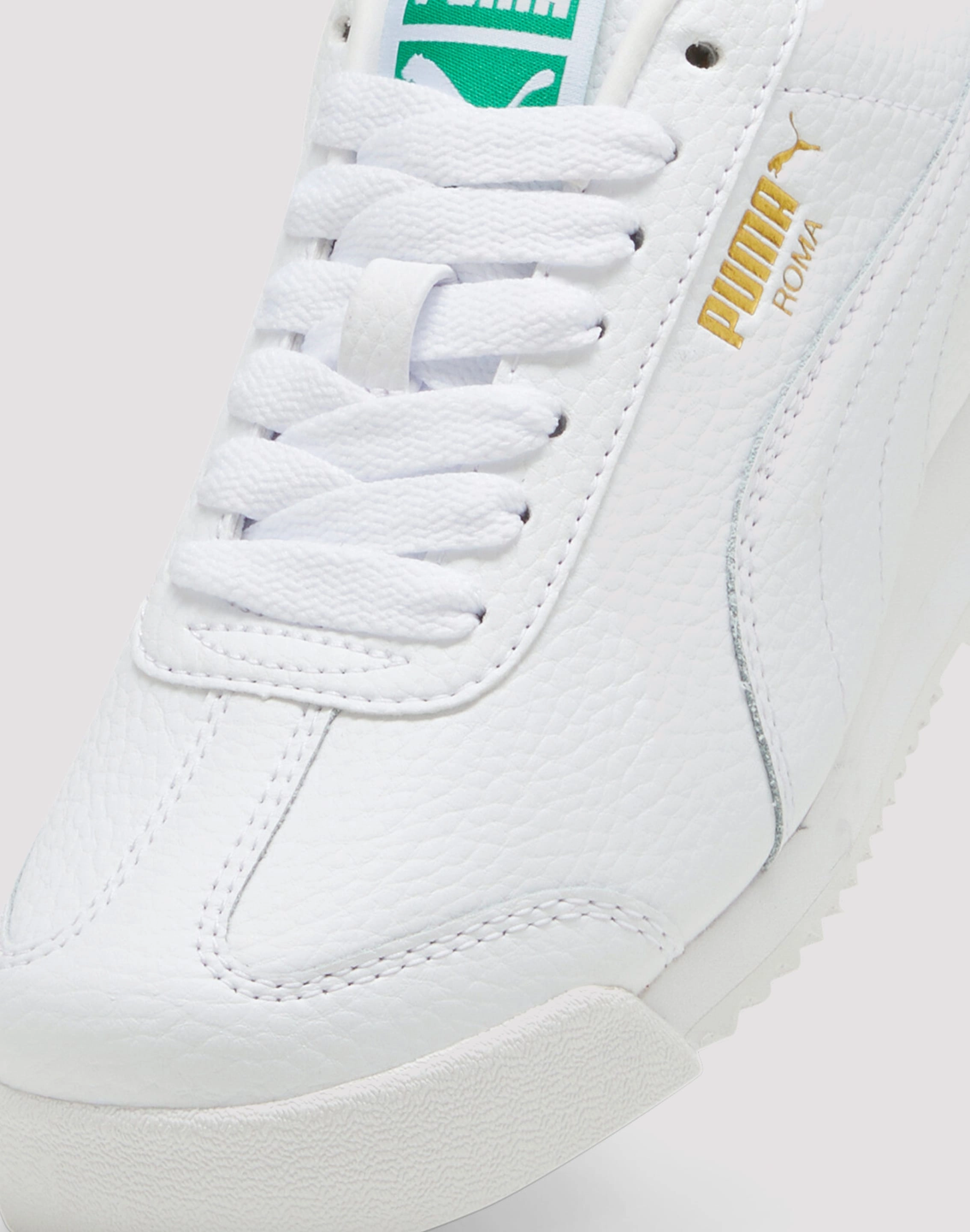 Puma Roma Grade School Kids' "White" least indoor