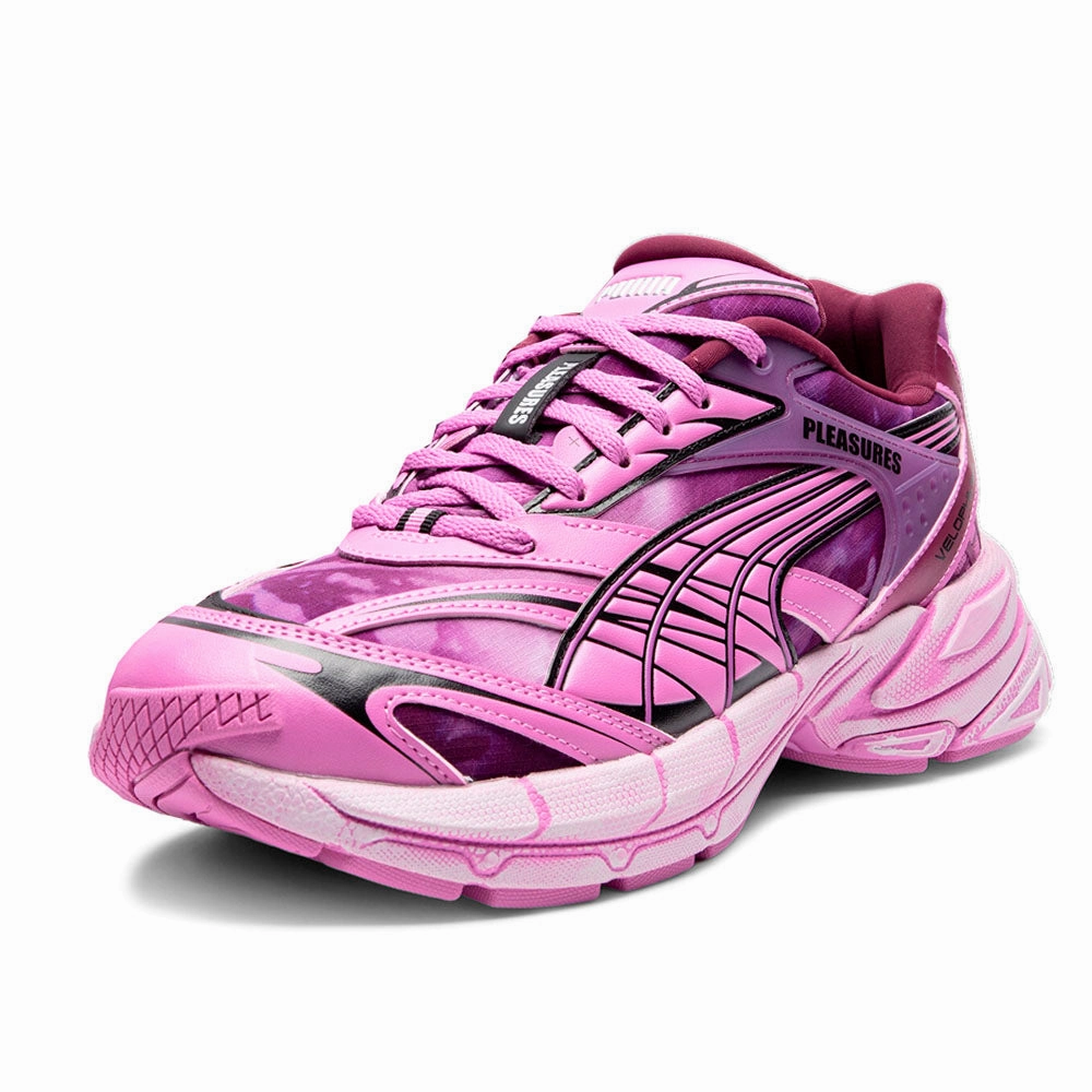 PUMA x PLEASURES Velophasis Overdye Lace Up Sneakers Compression Midsole