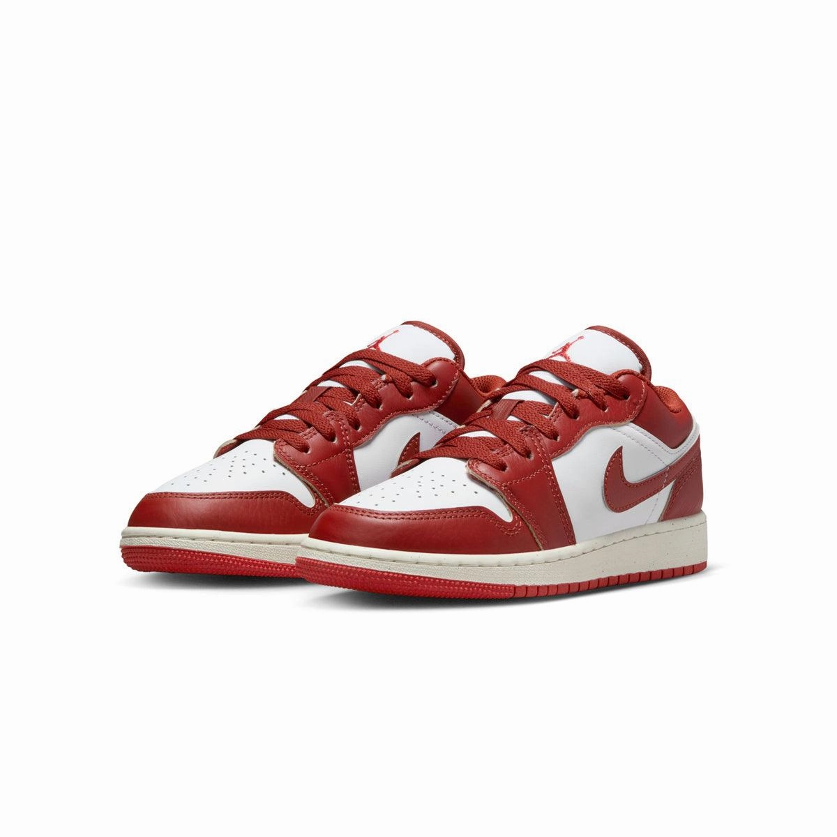 Contoured Arch Shape Kids Air Jordan 1 Low SE 'Dune Red'