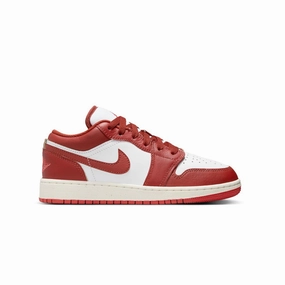 Kids Air Jordan 1 Low SE 'Dune Red' Personalized