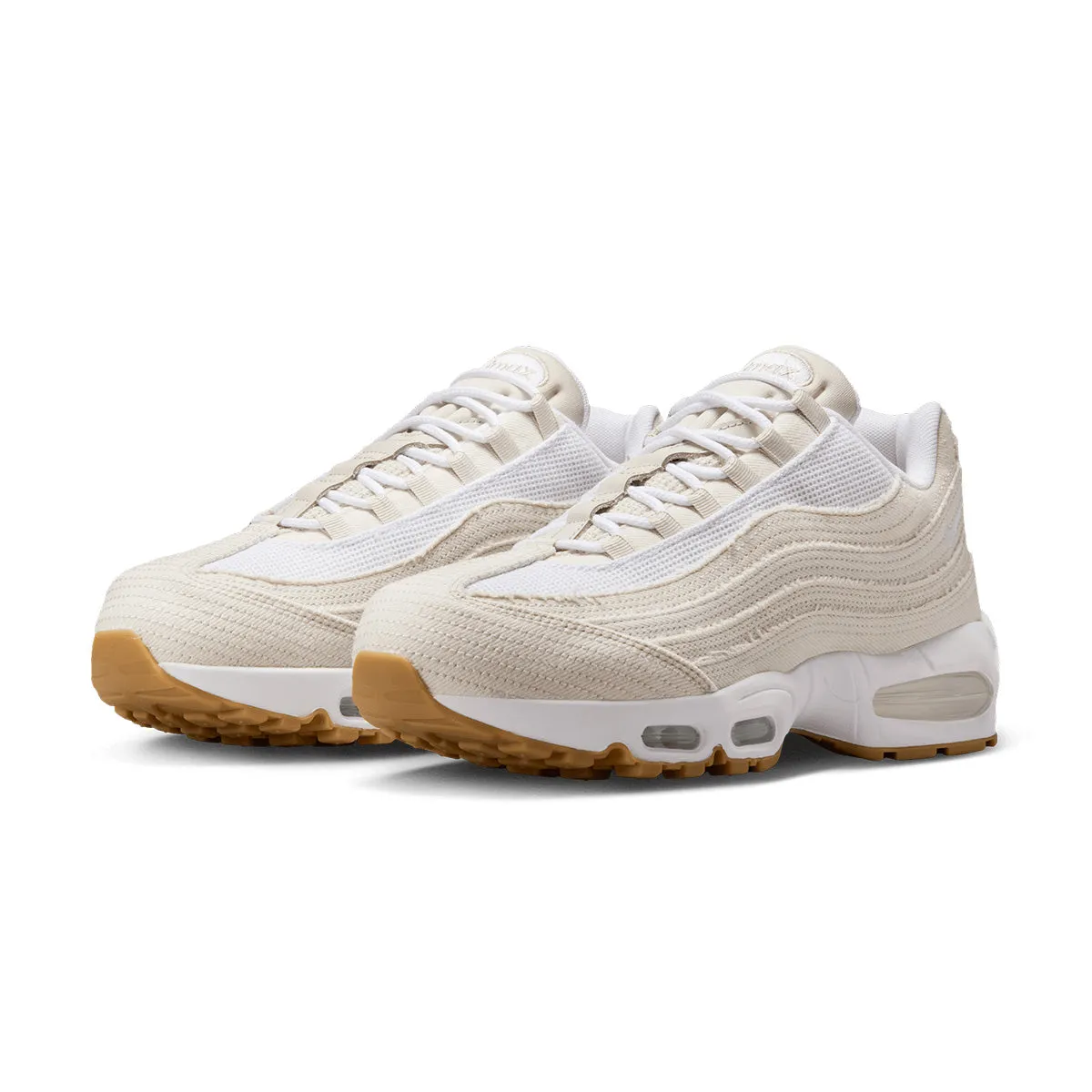 Heel Lock Technology Distinctive   Levi's Air Max 95 OG 'White'