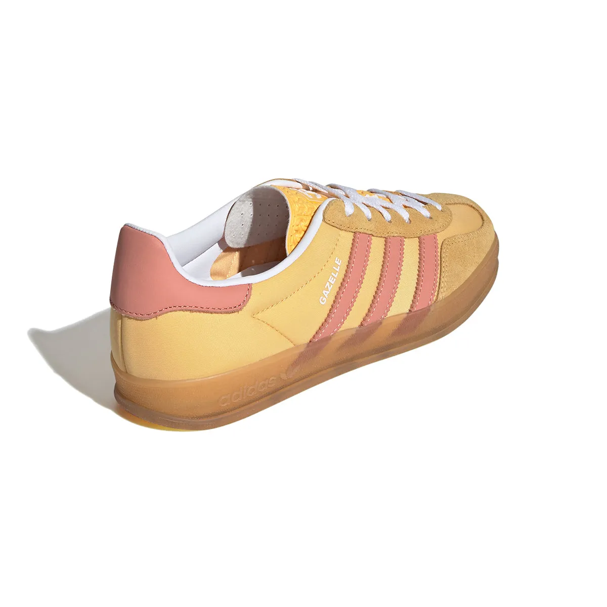Durable Tread Pattern strap - type Wmns Gazelle Indoor 'Yellow Pink'