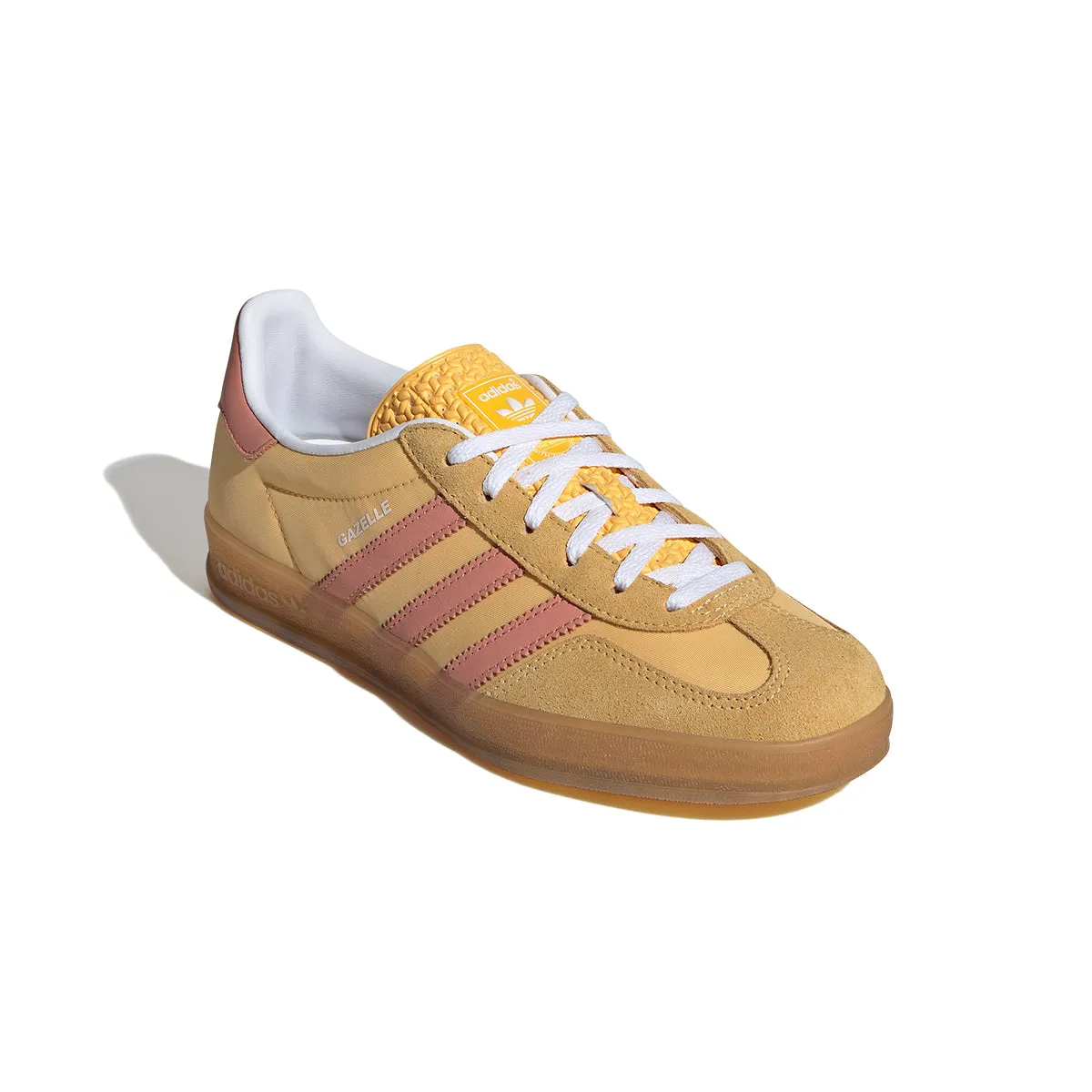 Wmns Gazelle Indoor 'Yellow Pink' Ultra Cushioned Midsole
